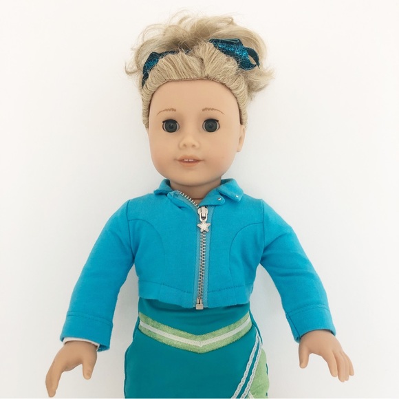 American Girl #78 Truly Me Nfinity Competition Cheerleader Outfit Discontinued - Picture 9 of 9